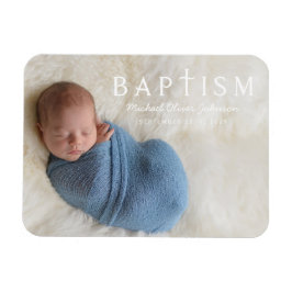 Íman Foto de Batismo Religioso de Cristo Cruzado Modern