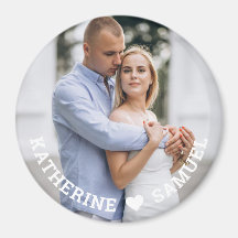 Foto de Casal Romântico Personalizada com Nomes e
