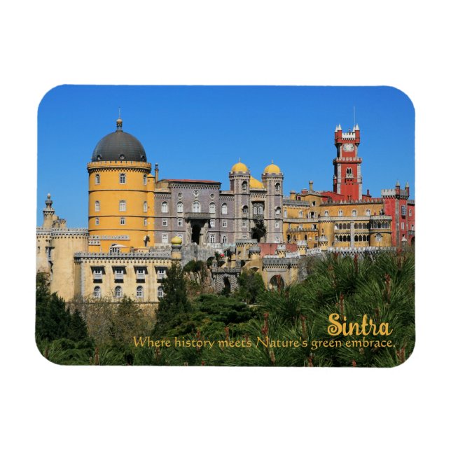 Íman Foto de Fairytale Sintra Palace, em Portugal (Horizontal)