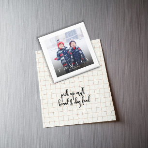 Íman Foto de Família Personalizada Simples