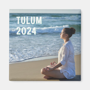 Íman Foto de Férias de Praia