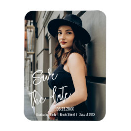 Íman Foto De Festa de formatura De Script Personalizado