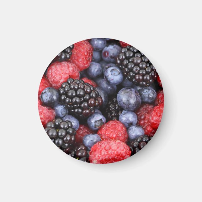 Íman Foto de Frutas de Verão (Frente)