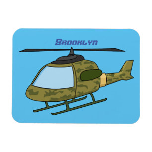 Íman Foto de helicóptero de camoflagem do exército