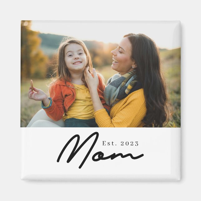 Íman Foto de Mãe Fundada (Frente)