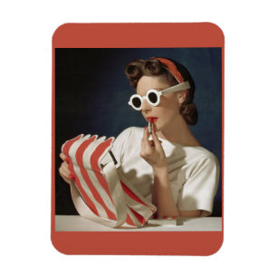 Íman Foto de moda dos anos 50