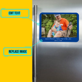 Íman Foto de momentos especiais