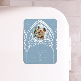 Íman Foto de Natal de Fairytale de Inverno Gótico de Ne