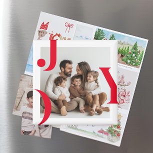 Íman Foto de Natal JY Feriado Personalizado