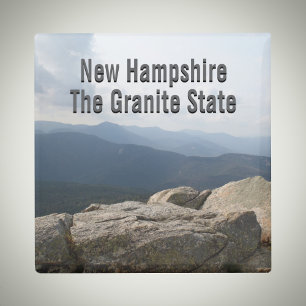 Íman Foto de New Hampshire Granite State Live Free or D