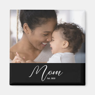 Íman Foto de Roteiro Moderno de Mãe Personalizada