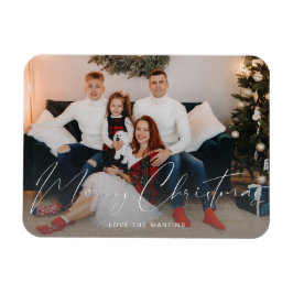 Íman Foto de Script Moderno Feliz Natal