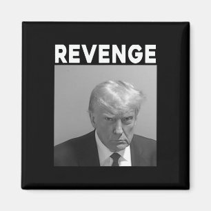 Íman Foto de Trump Preso - Vingança - trump 2025 - Pro 