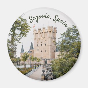 Íman foto de viagem do castelo medieval Alcázar de Sego