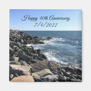 Íman Foto do Atlântico Blue 40º Aniversário