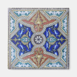 Íman Foto do azulejo do mosaico marroquino -