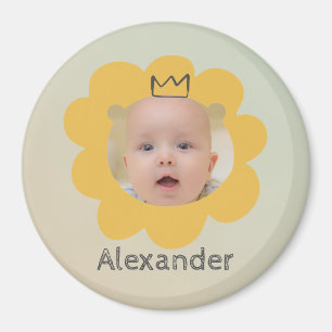 Íman Foto Do Bebê Lion Cute