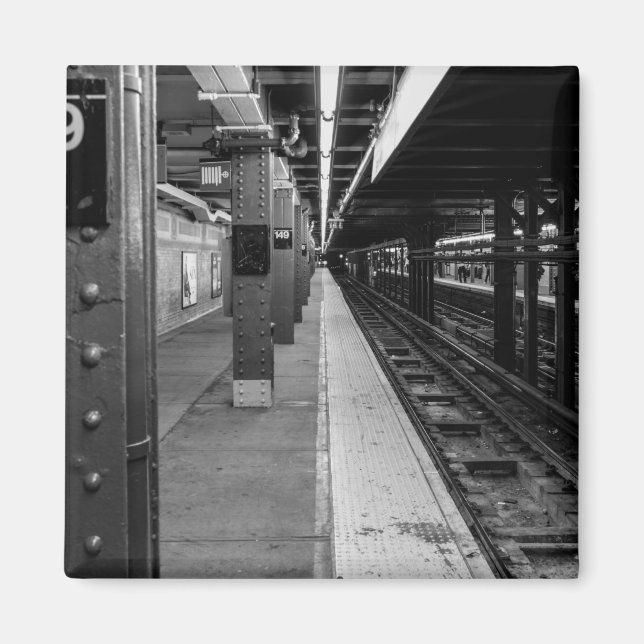 Íman Foto do metrô urbano (Frente)