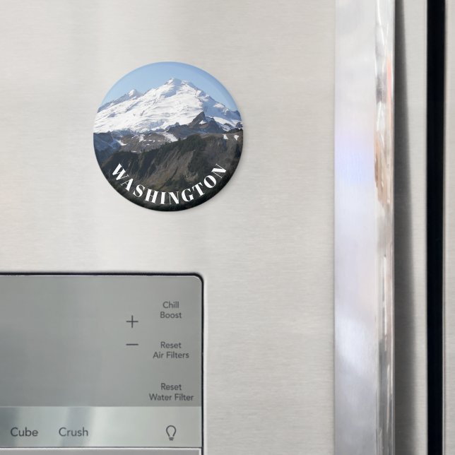 Íman Foto do Monte Baker do Estado de Washington (In Situ (Fridge))