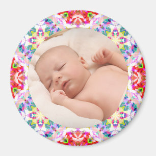 Íman Foto do presente do avô da Summer Frame Baby Girl