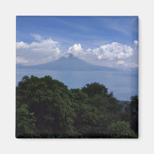 Íman Foto dos vulcões do lago Atitlan