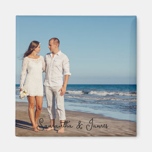 Íman Foto e texto personalizados