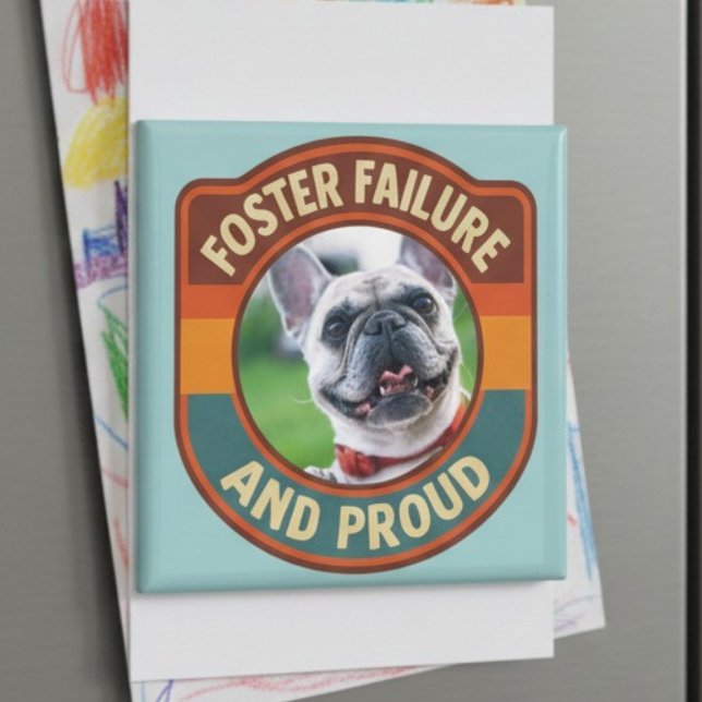 Íman Foto "Falha de Foster" (Pet Foster Failure pet photo magnet)
