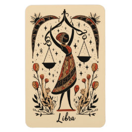 Íman Foto flexível Magnet Libra Celestial Arte Zodiac