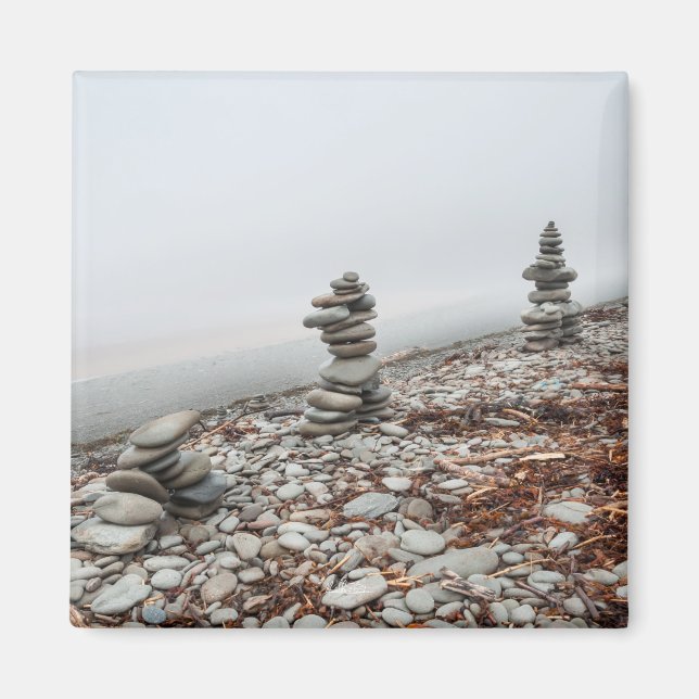 Íman foto inukshuk (Frente)