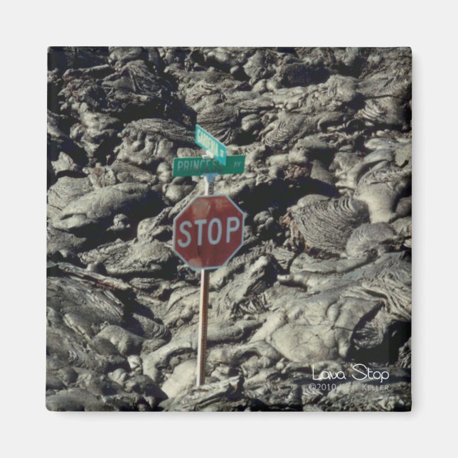 Íman Foto Lava Stop (Frente)