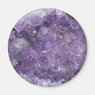 Íman Foto nova Amethyst do conjunto da cura de cristal
