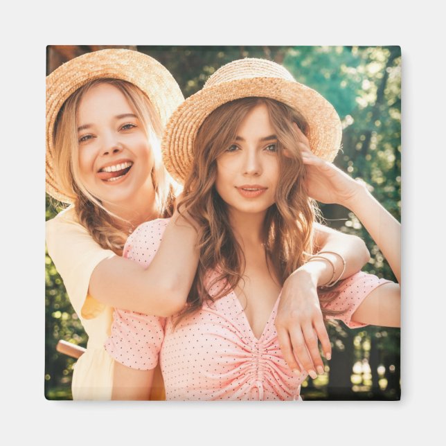 Íman Foto personalizada (Frente)