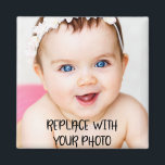 Íman Foto personalizada<br><div class="desc">Crio personalizado de um tipo de ímã...  carregue sua própria foto neste ímã - imãs de geladeira de Ricaso</div>