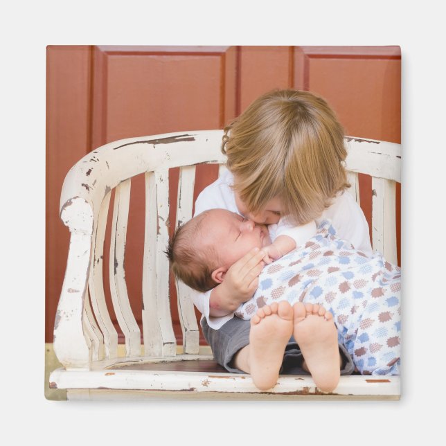 Íman Foto personalizada (Frente)