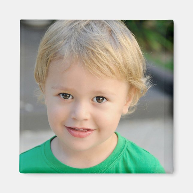 Íman Foto personalizada (Frente)