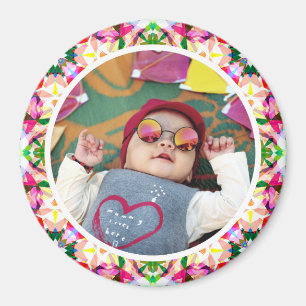Íman Foto personalizada: Avós cor-de-rosa, dia de vovô,
