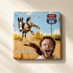 Íman Foto Personalizada da Rota 66 em Oatman