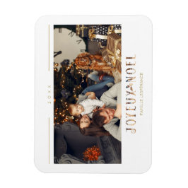 Íman Foto Personalizada Da Tipografia Moderna Do Francê