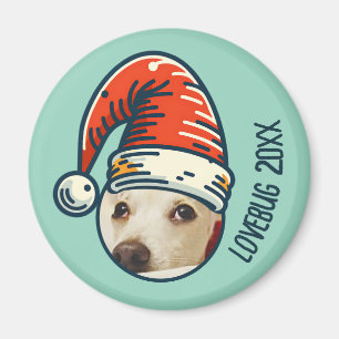 Íman Foto personalizada de Papais noeis de Natal person