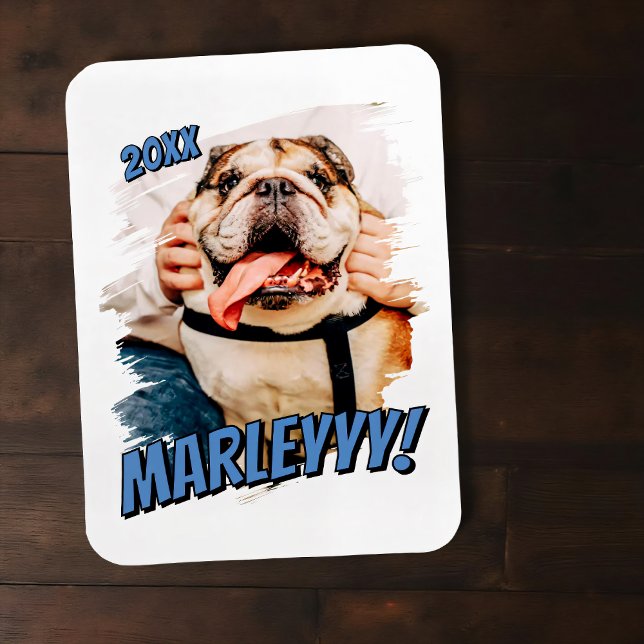 Íman Foto personalizada de Pet personalizada do Modern  (Criador carregado)