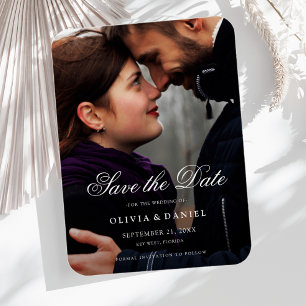 Íman Foto personalizada de script legante Salvar o casa