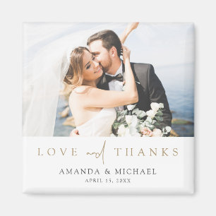 Íman Foto personalizada - Foto: calço de agradecimento