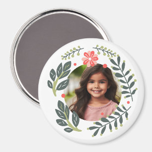 Íman Foto Personalizada Frota Floral de Frota