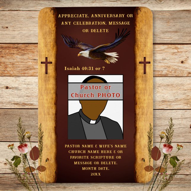 Íman Foto personalizada, MAGNETS DE IGREJA. Favores Da  (Church Magnets are good as, Magnet Party Favors. These magnets with Photo of Pastor and Wife, Favors)