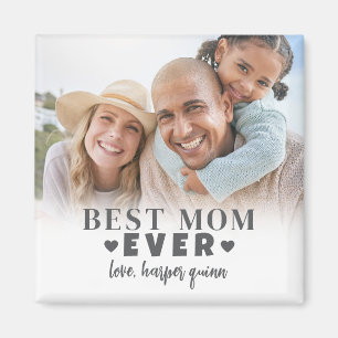 Íman Foto Personalizada Melhor Mãe