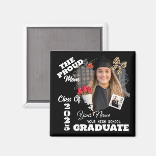 Íman Foto personalizada, orgulhosa mãe de um Formando 2