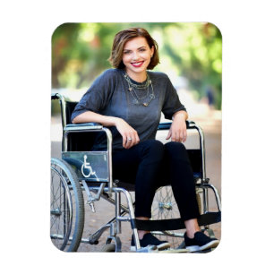 Íman Foto Personalizada para Deficientes