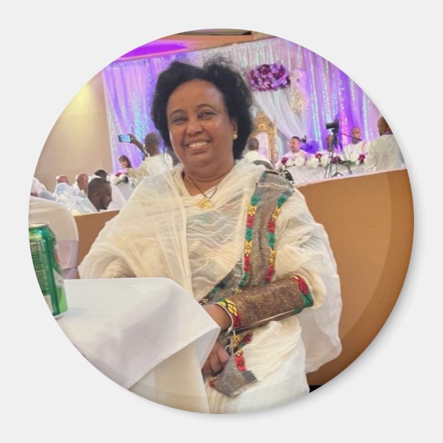 Íman Foto personalizada personalizada (Frente)