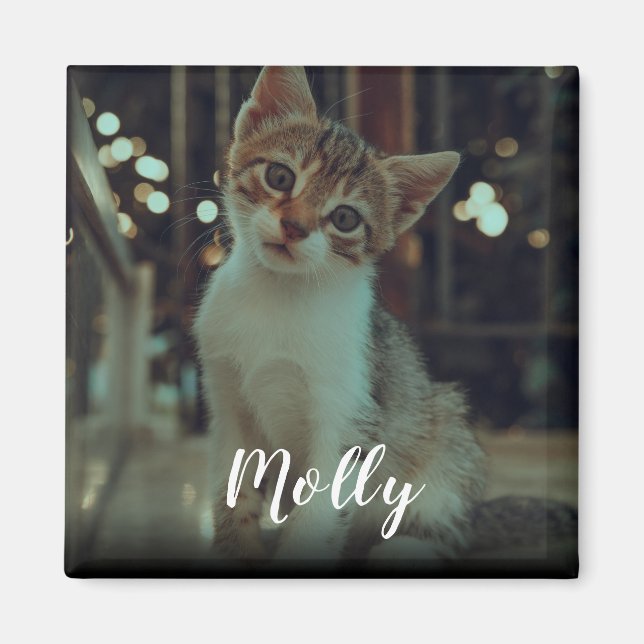 Íman Foto personalizada personalizada (Frente)