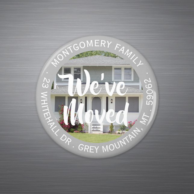 Íman Foto personalizada que movemos do ímã de mudança d (Criador carregado)